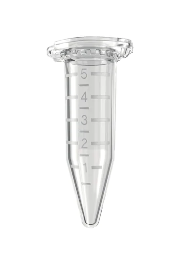 艾本德Eppendorf Tubes? 5.0 mL 帶鎖扣蓋，啟動套裝, 5.0 mL, 400 個離心管（2 盒， 每盒 2 包ｘ100 個），2 個離心管架（可放置 12 個離心管），白色；8 